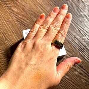 Oura Horizon Gold Ring Size 6 Generation 3